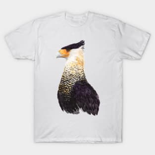 Crested Caracara Watercolor T-Shirt